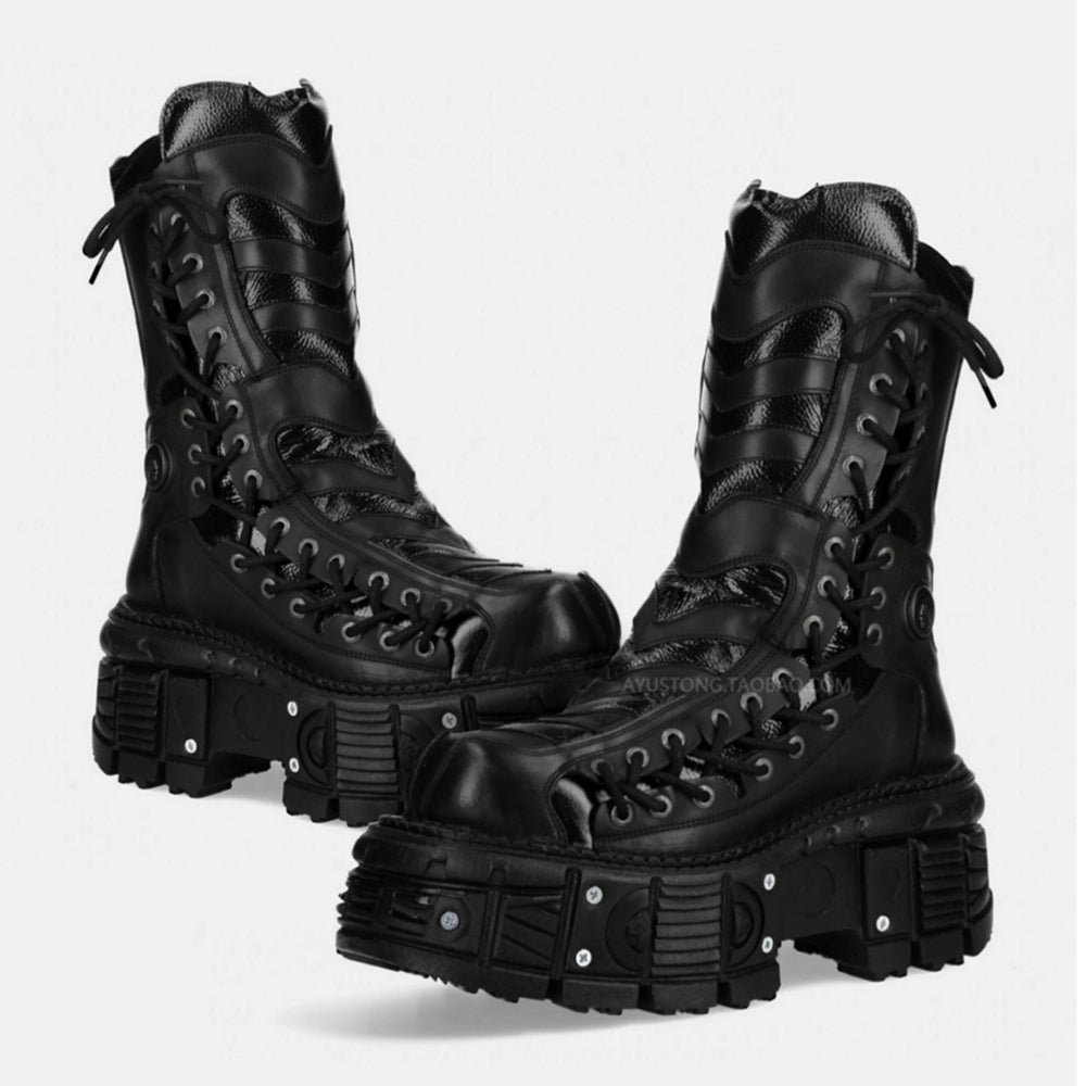 【2/3新作】High-class fashion gothic design boots  HL3121