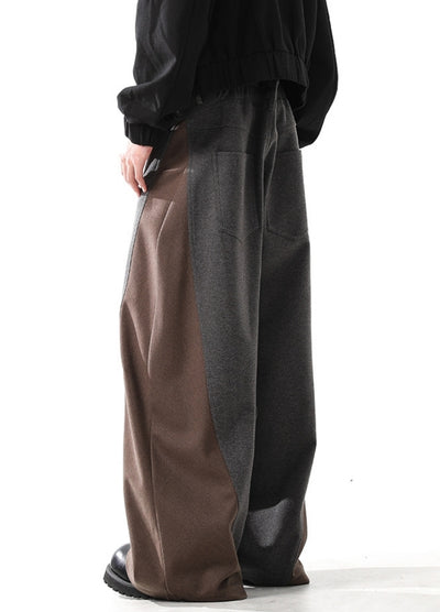 【ACRARDIC】Big side line wide silhouette zero over slacks pants  AI0032