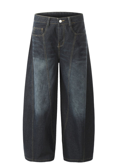 【MAXDSTR】Gradient wash vintage blue denim pants  MD0186