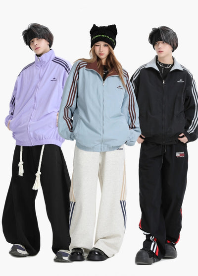 【INS】Sideline sporty casual design jacket  IN0042