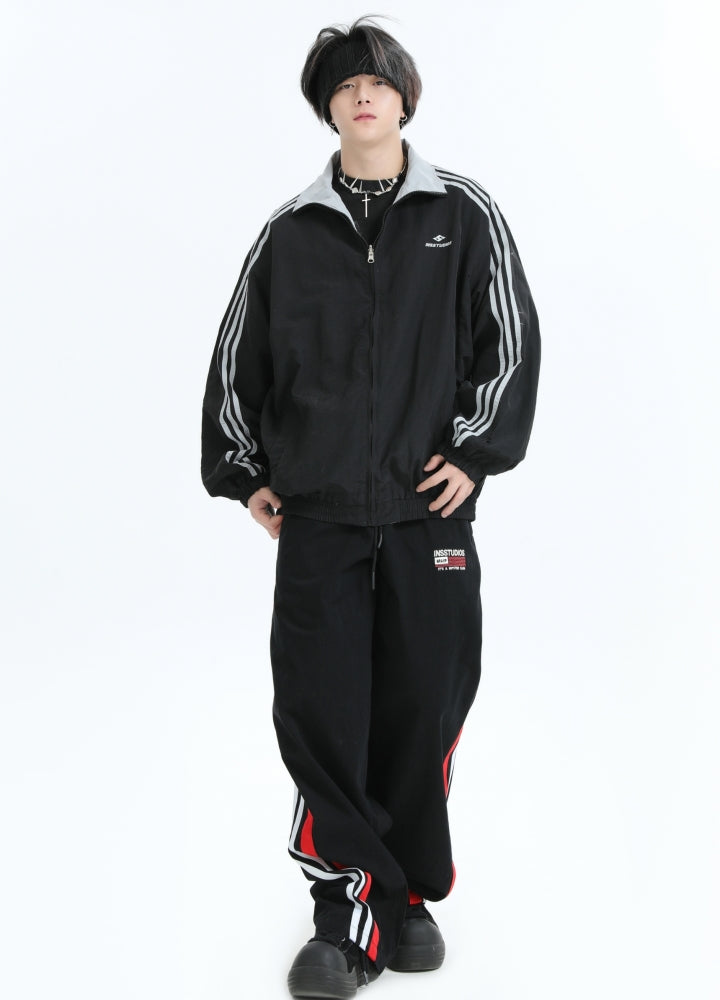 【INS】Sideline sporty casual design jacket  IN0042