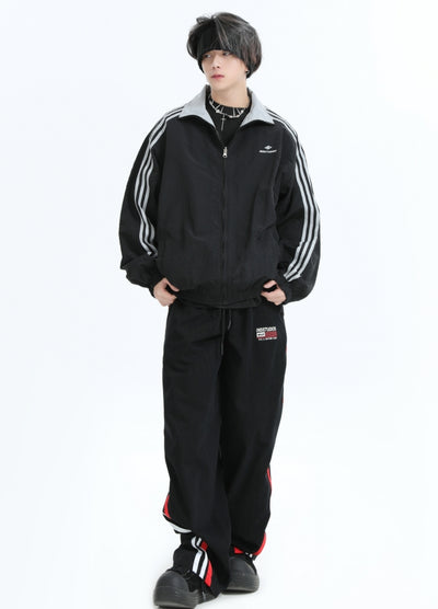 【INS】Sideline sporty casual design jacket  IN0042