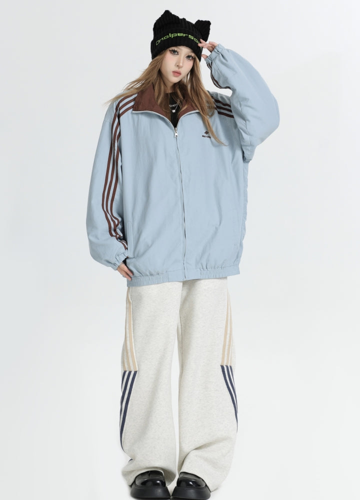 【INS】Sideline sporty casual design jacket  IN0042