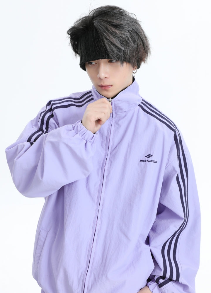 【INS】Sideline sporty casual design jacket  IN0042