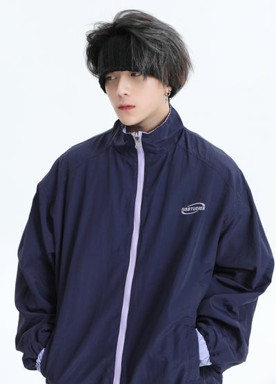 【INS】Sideline sporty casual design jacket  IN0042