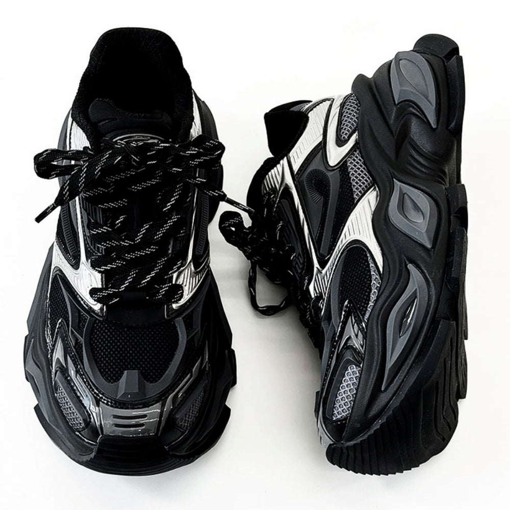 Gimmick design sharp silhouette tech style sneakers HL3133 – HI-LANDER