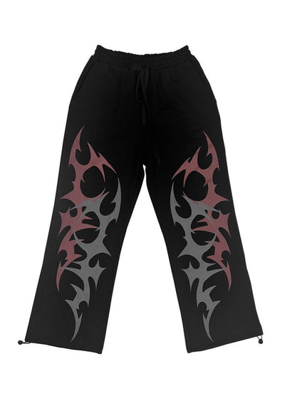 【WETbody】Double Weapon Break Design Sweatpants  WB0009