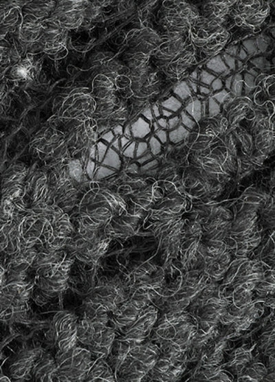 【CUIBUJU】Tight fit thin fabric design damaged knit  CB0056
