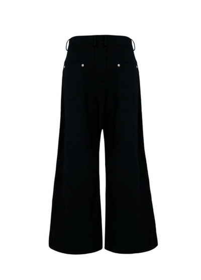 【Culture E】Bright Thunder Line Design Wide Style Mode Pants  CE0189