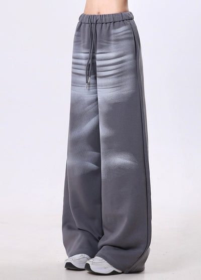 【Rayohopp】Double full wash loose style sweatpants  RH0140