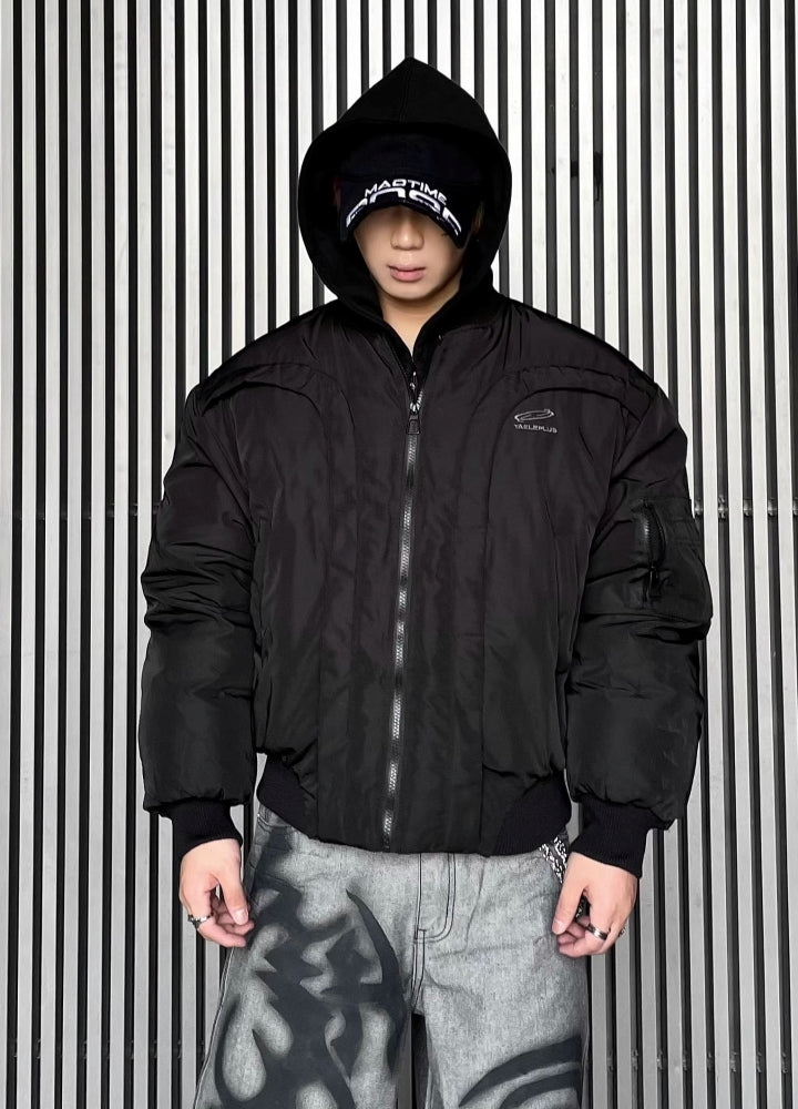 【DARKFOG】Full metal line design basic style jacket  DF0045