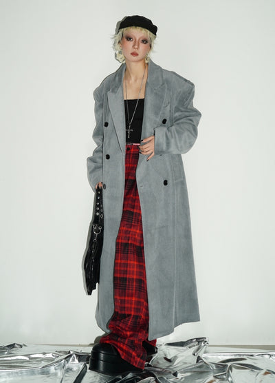 【MICHINNYON】Loose over silhouette simple style mode coat  MY0031