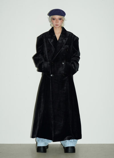 【MICHINNYON】Loose over silhouette simple style mode coat  MY0031