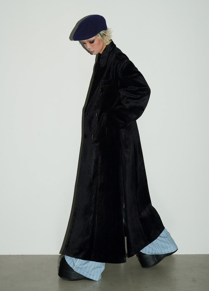 【MICHINNYON】Loose over silhouette simple style mode coat  MY0031