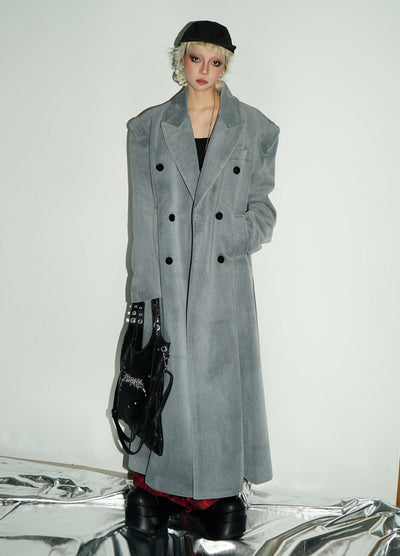 【MICHINNYON】Loose over silhouette simple style mode coat  MY0031