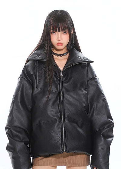 【UNCMHISEX】Ultra-thick silhouette design down style jacket  UX0049