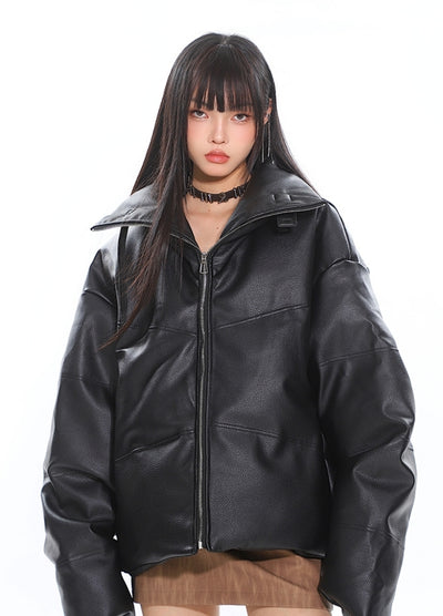 【UNCMHISEX】Ultra-thick silhouette design down style jacket  UX0049