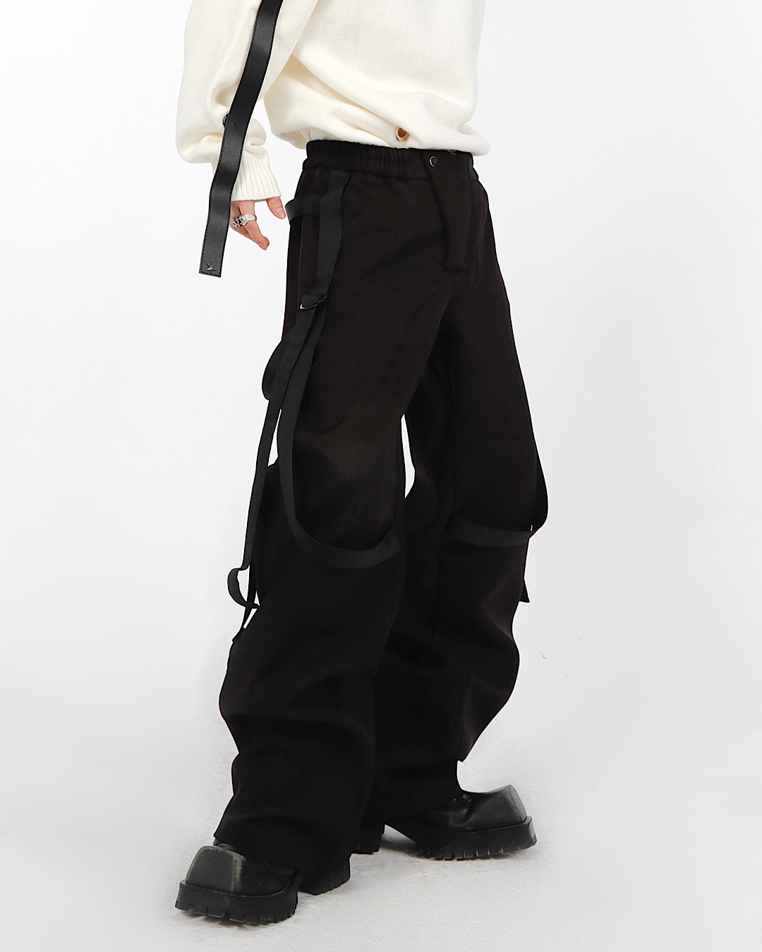 【Culture E】Suspender longlens over pants  CE0033