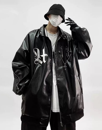 【UUCSCC】Blackzero Urd Leather Jacket US0017