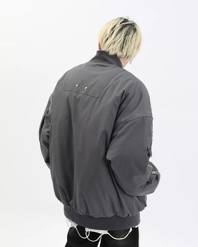 【MAXDSTR】Multiple Zipper Textured Jacket  MD0006