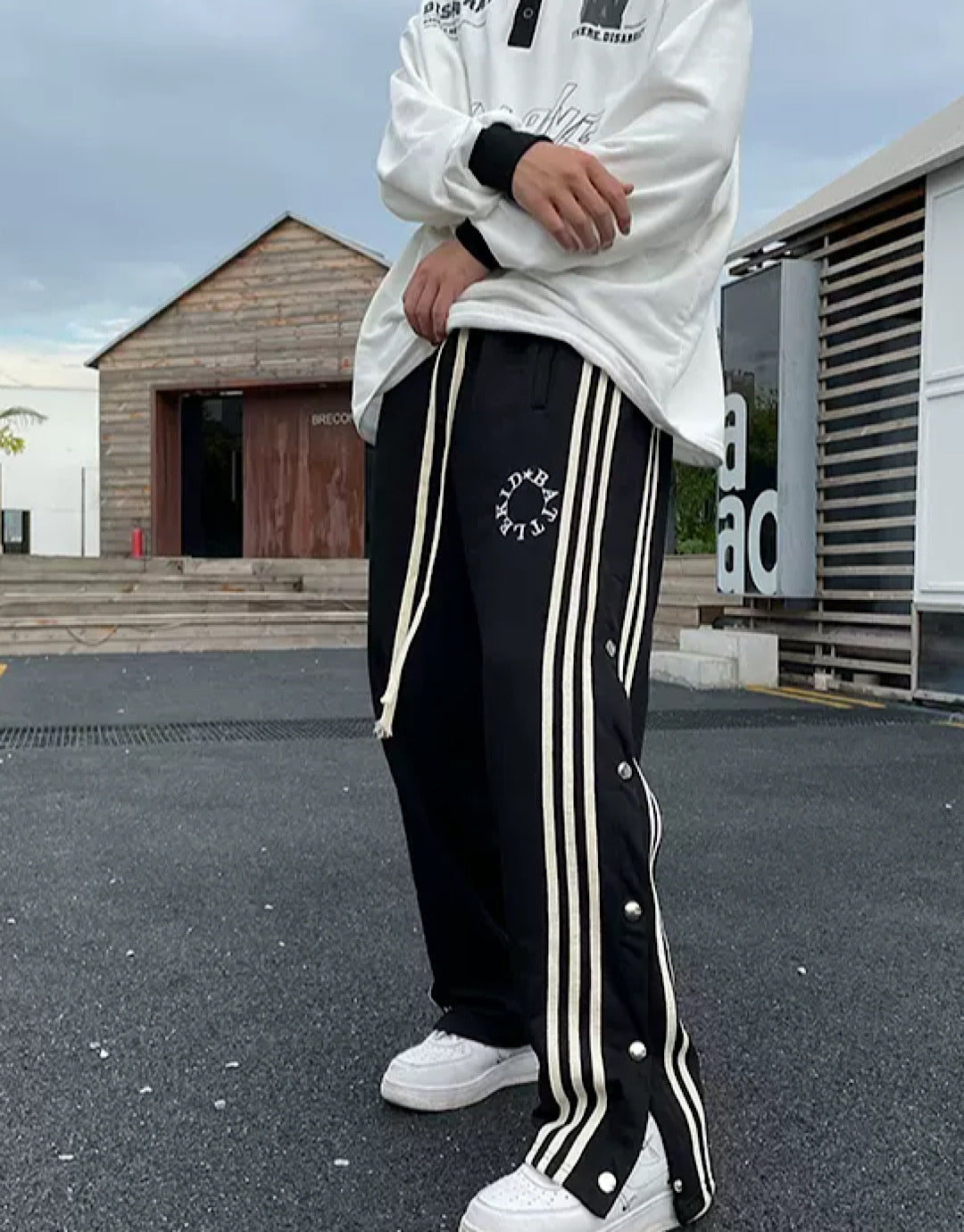 Jerseyness Side Booley Pants  HL2606