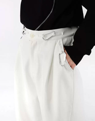 【Culture E】Overoll carabiner attachment pants  CE0029