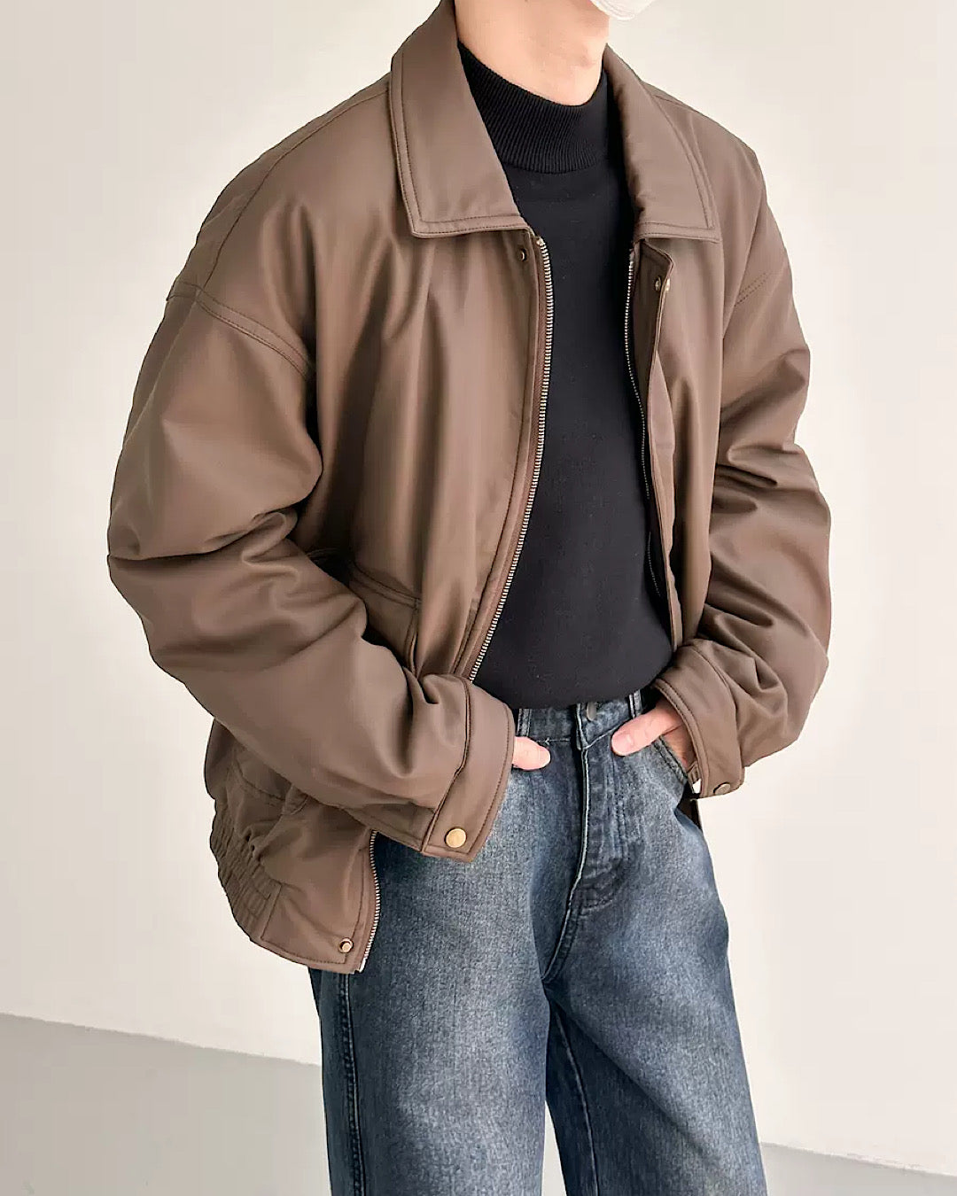 Glossy material Urdola jacket  HL2825