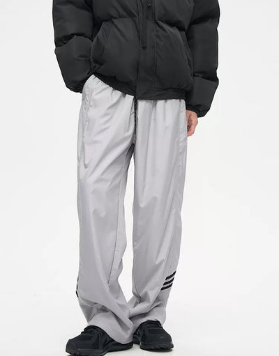Sporty material round pants  HL2770