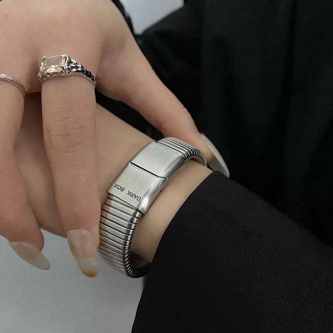 DARKBOX】Combined fusion silver bangle DB0003 – HI-LANDER