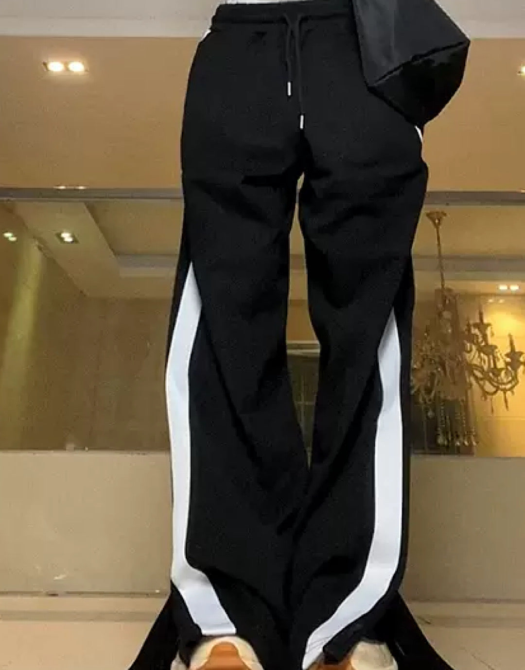 [F383] Jersey neo long dress pants FT0005