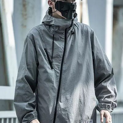 【XIABON】Ashime zipper line jacket  XI0008