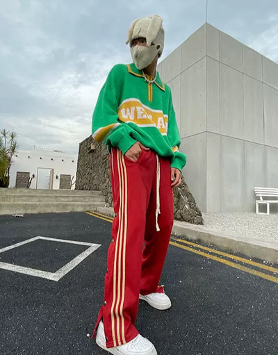Jerseyness Side Booley Pants  HL2606