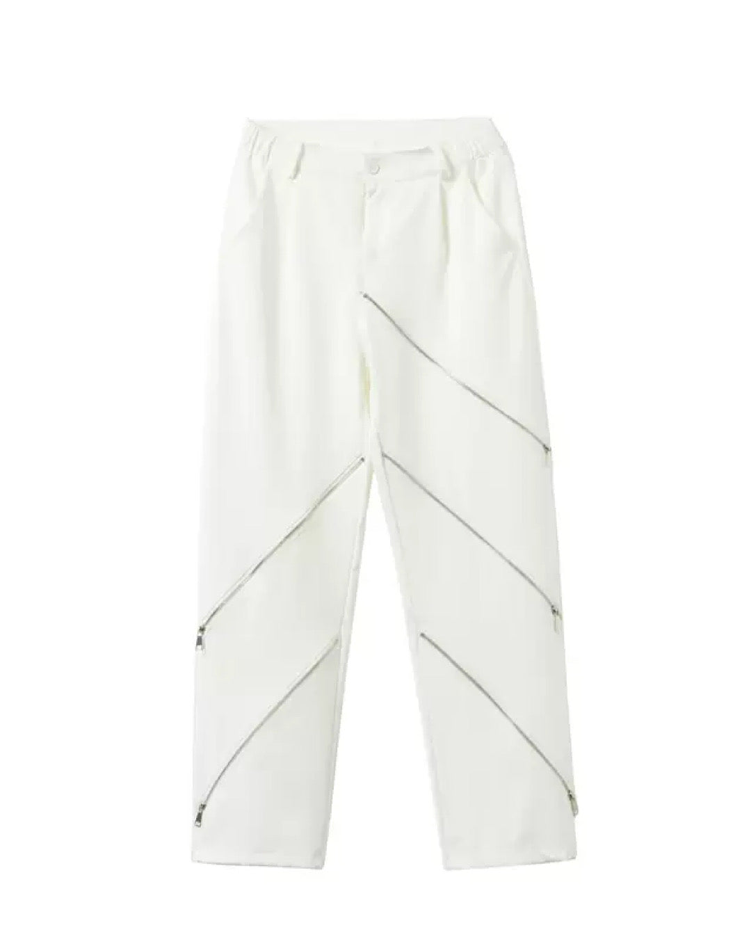 Multiple Zipper Sandlot Pants HL2838