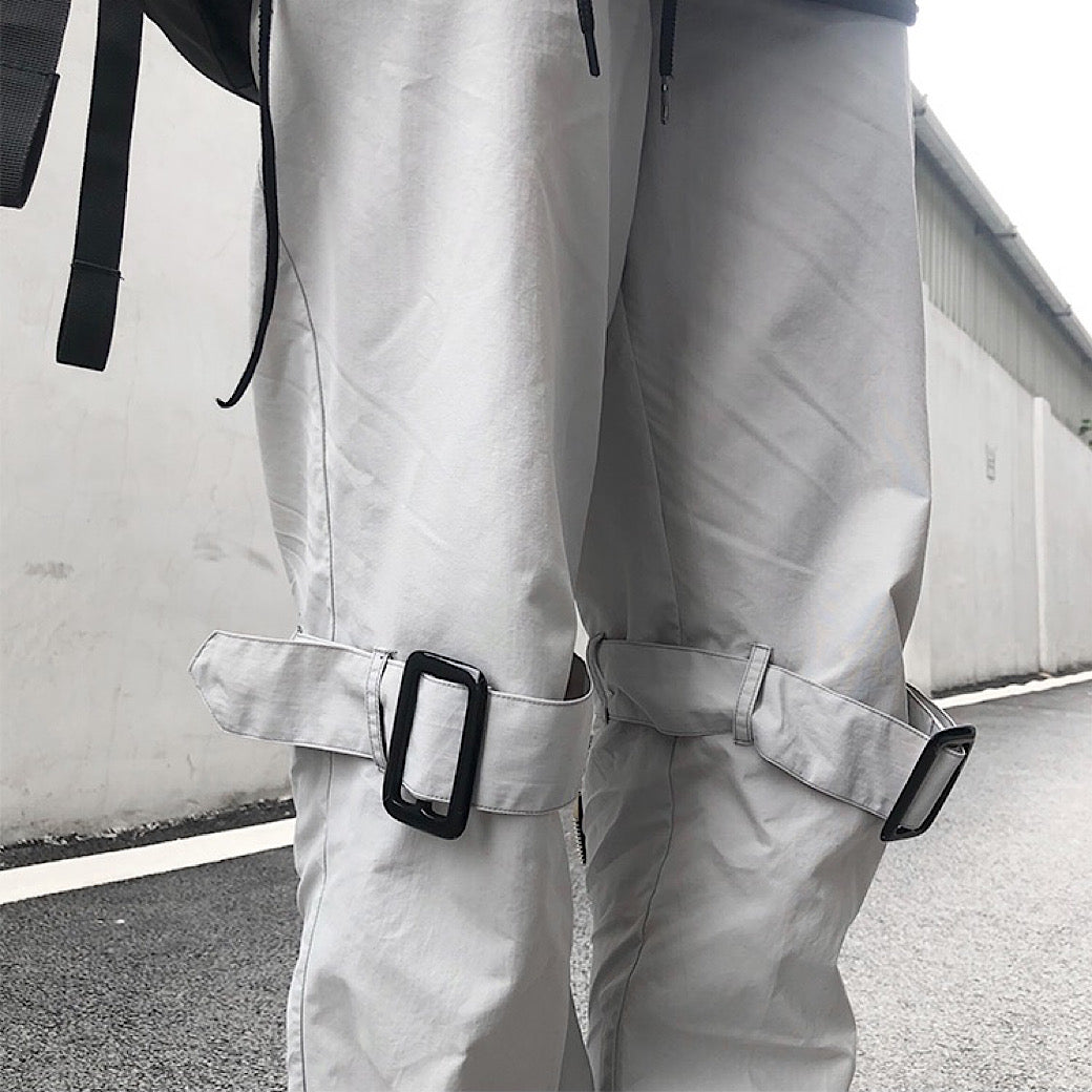 Twin belt shirtrain pants  HL2634