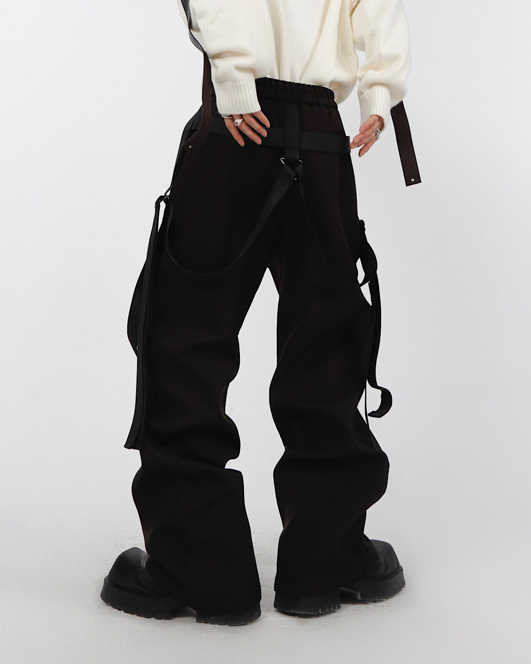 【Culture E】Suspender longlens over pants  CE0033