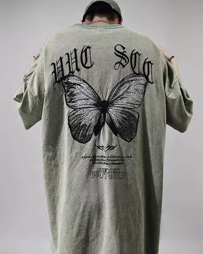 [UUCSCC] Ard Butterfly Big T-shirt US0003