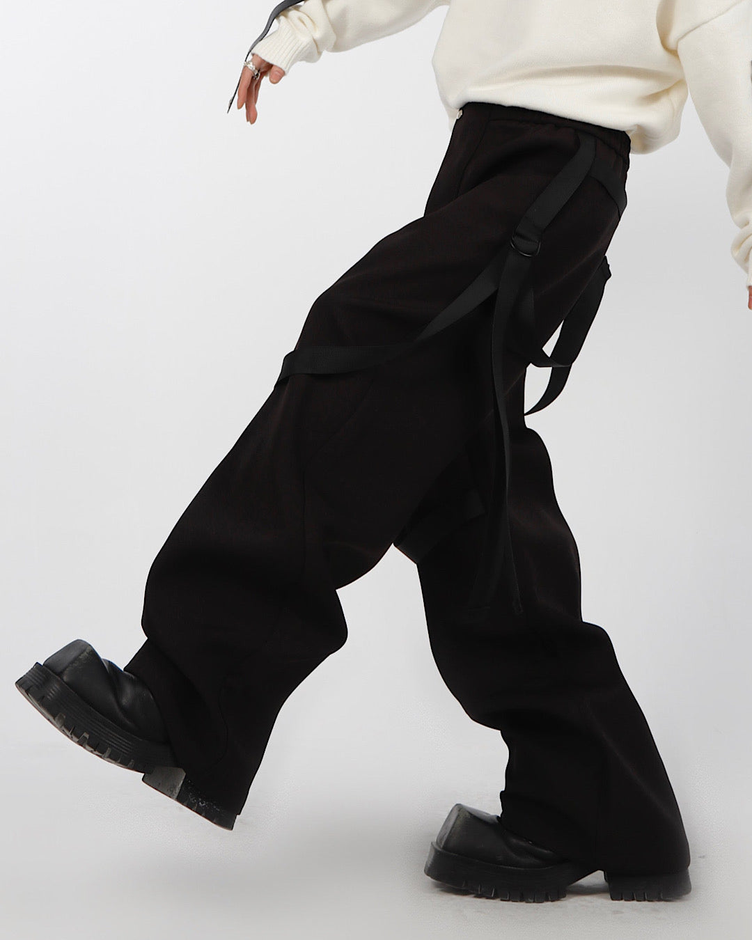 【Culture E】Suspender longlens over pants  CE0033
