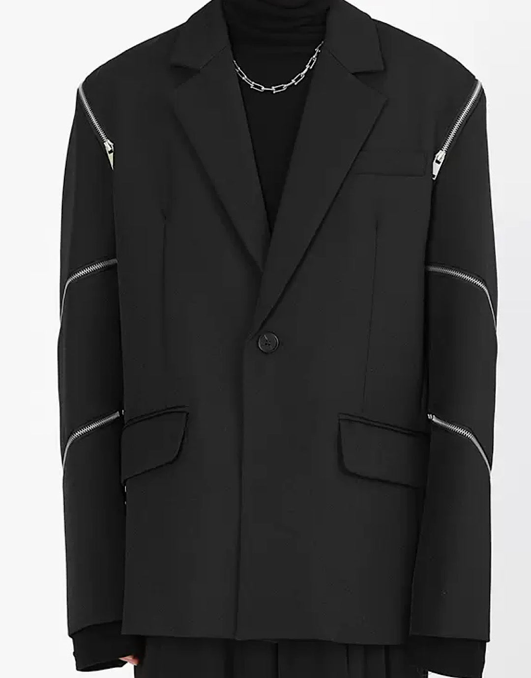 【BOB】Overall Zipper Modewide Jacket BO0001