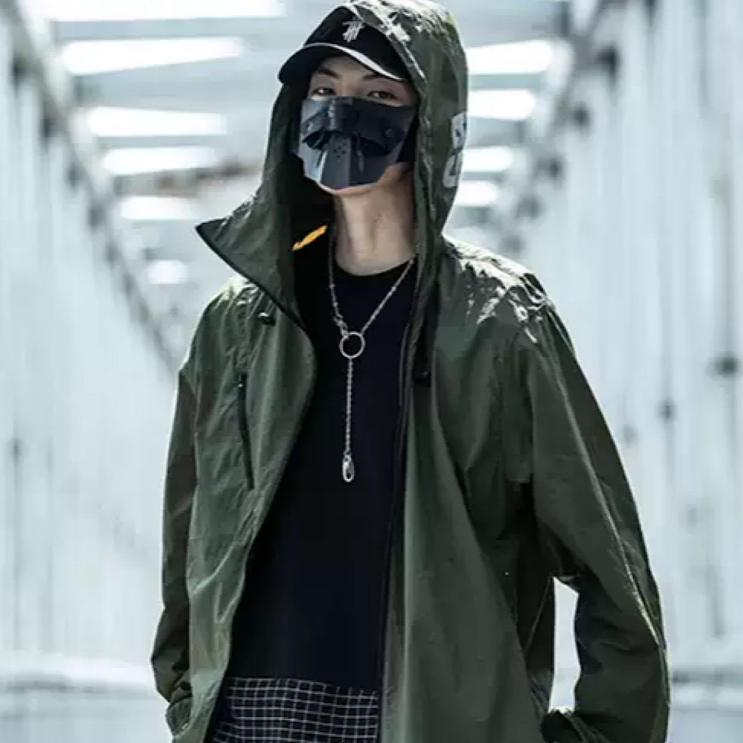 [XI] Ashime zipper line jacket XI0008