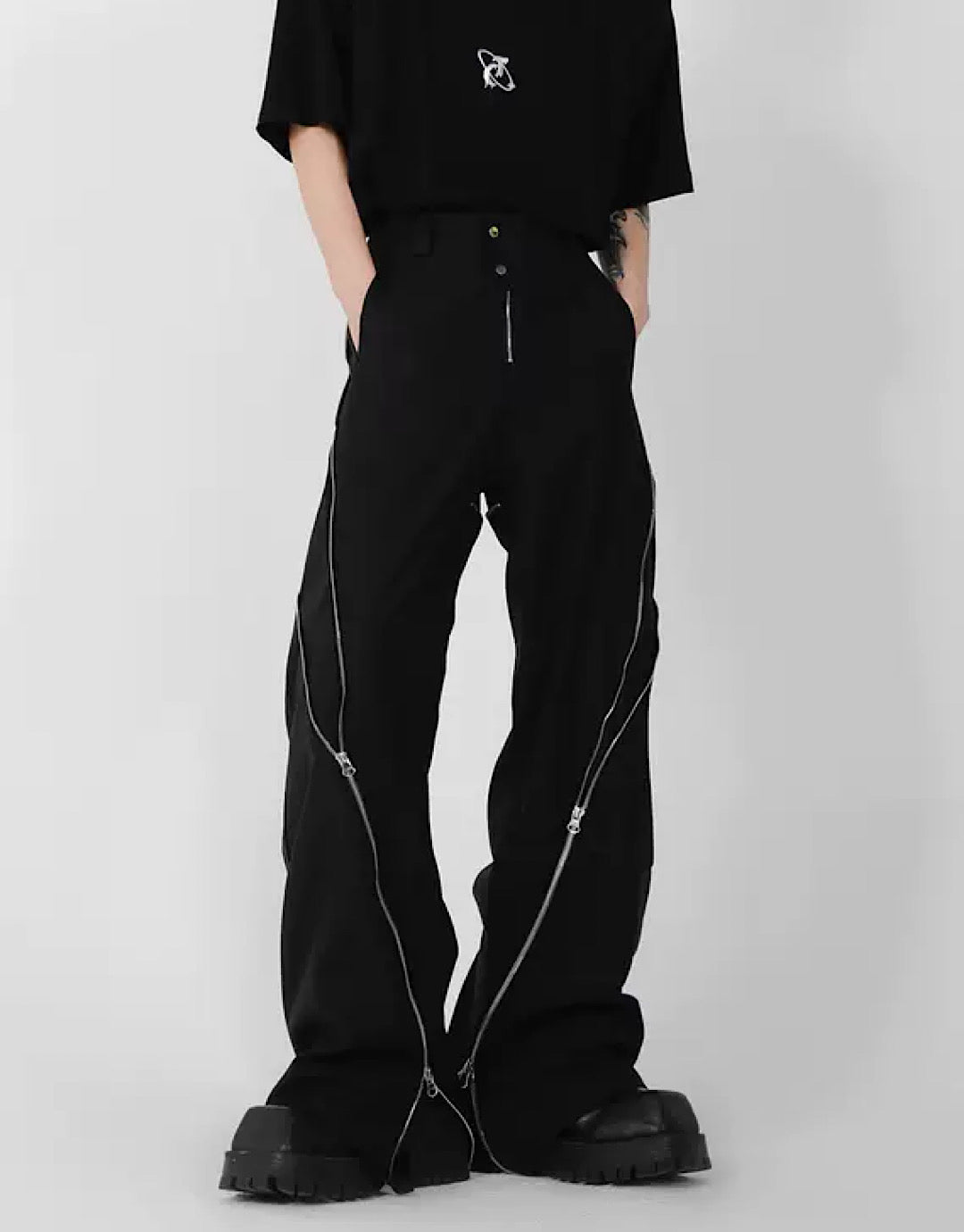 【2plan】Lander side banding slacks 9e1a2d85-7888-4df1-883a-