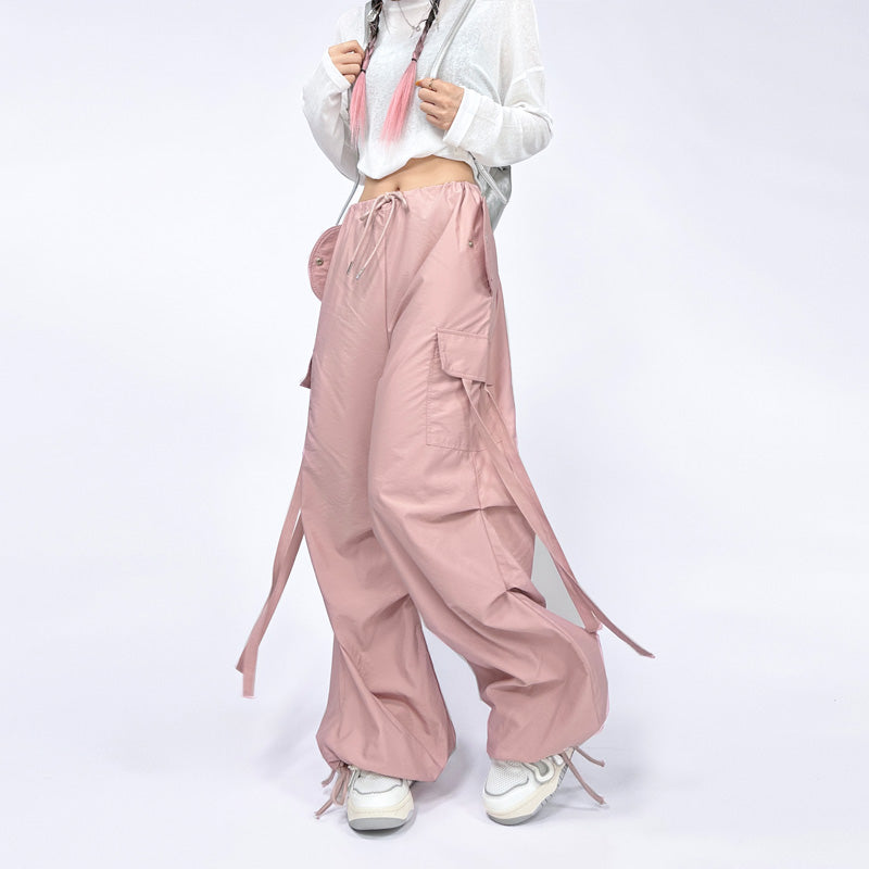 【FREEMEIGE】Long suspender wide over cargo pants  FM0002
