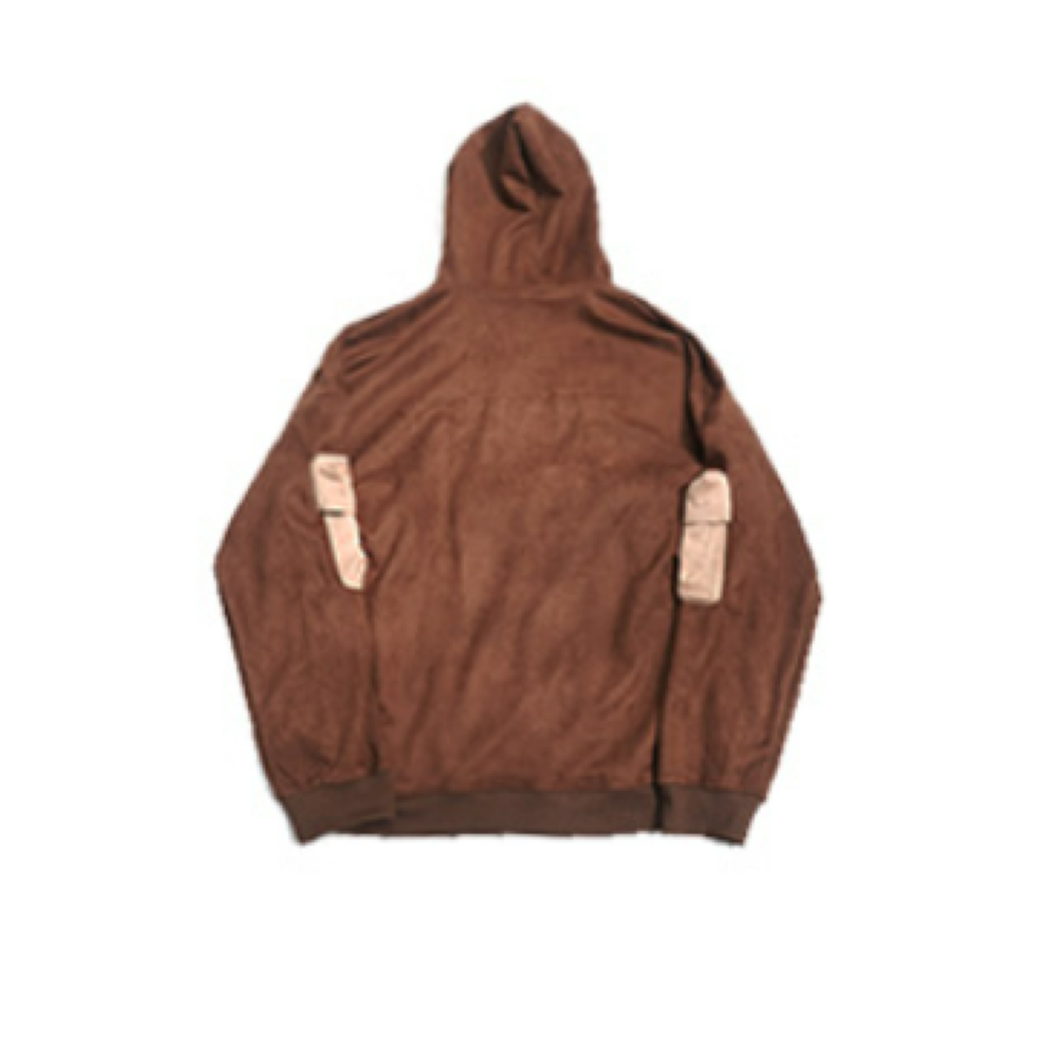 [UUCSCC] Zip design multi-pocket hoodie US0024