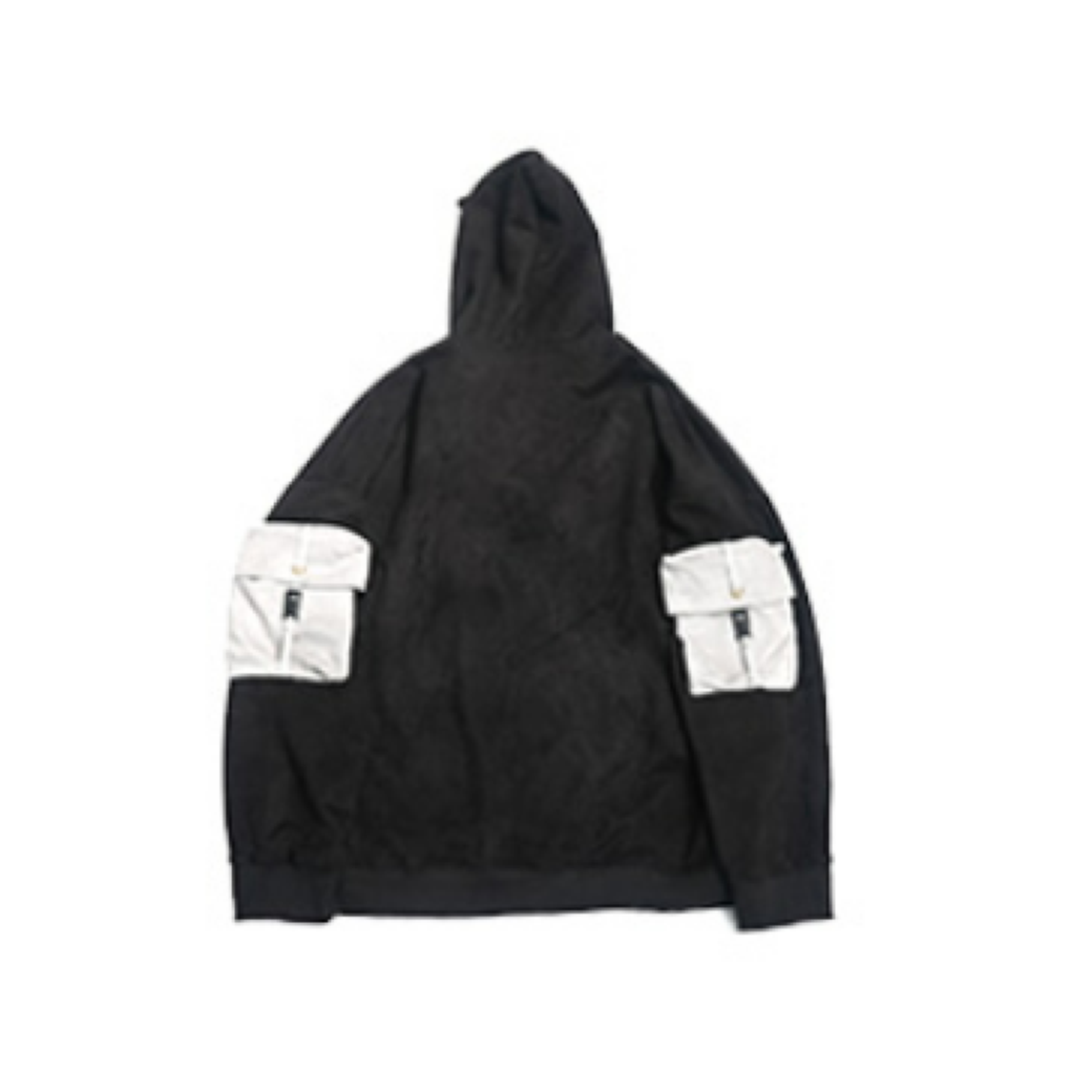 [UUCSCC] Zip design multi-pocket hoodie US0024
