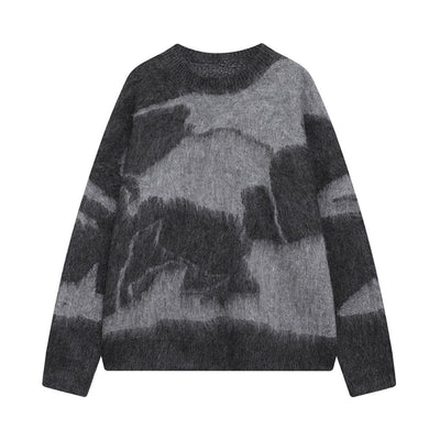 【MR nearly】Color block high-end sweater  MR0017