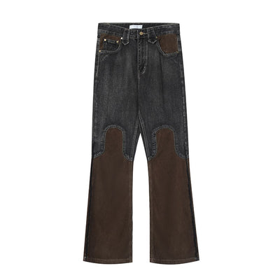 【MR nearly】Corduroy stitch washed jeans  MR0021