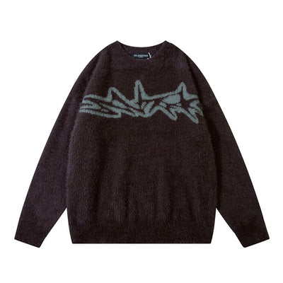 【CEDY】BF style oversized knit sweater  CD0010