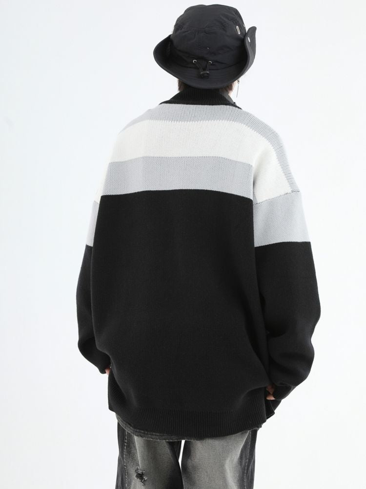 [INS] Color scheme zip jacket IN0001