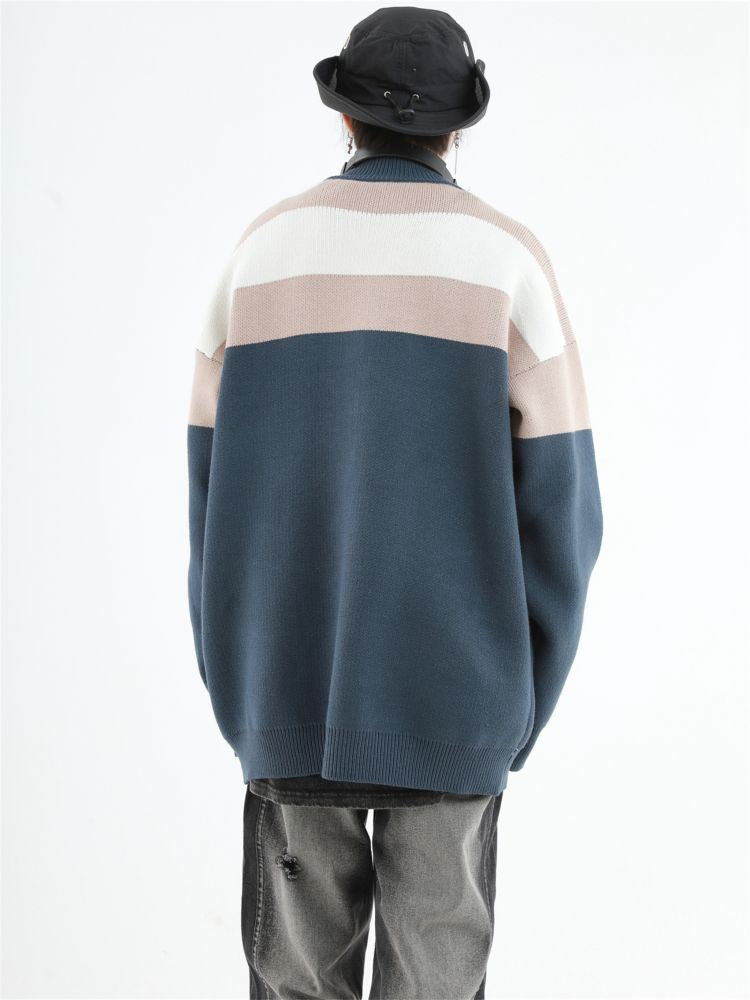 [INS] Color scheme zip jacket IN0001