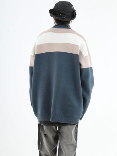 【INS】Color scheme zip jacket  IN0001