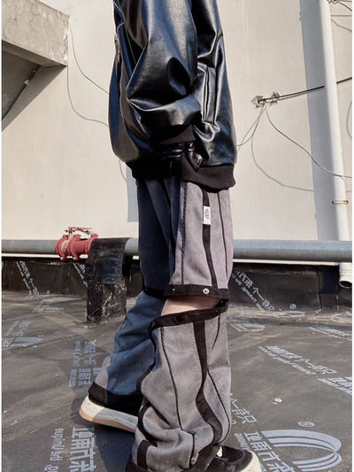 【UUCSCC】Detachable wide leg casual pants  US0032